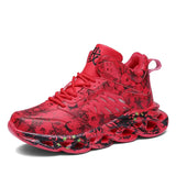 Hip Hop Street Dance Shoes Graffiti Running Shoes Brand Designer Platform Chunky Sneakers Lace Up Sports Jogging