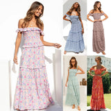 Zingj New Small Floral Print Fresh And Sweet Wrapped