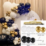 Silver Macaron Birthday Balloon Garland Arch Kit Party Foil Metal Balon Weding Baby Shower Birthday Party Decor Kids Adults