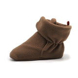 Unisex Baby Newborn Coral Fleece Bootie Winter Warm Infant Toddler Crib Shoes Girls Boys Floor First Walkers