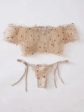 Hot Sexy Lingerie Sexy Female Three-Point Perspective Lace