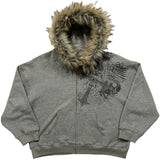 Hat Sweater Print Pattern Long-Sleeved Hoodie Hoodie Retro Coat Street Trendy