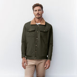 And Winter Men's Jacket With Velvet Cotton Work Clothes Casual Jacket