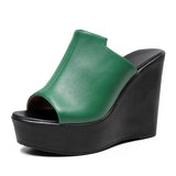 Waterproof Table Thick Bottom Slippers High Slope And Fitting Room Slippers Ultra-High Heel Night Shop Show Loose Girl Cold