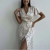Women's Clothing 2025 Autumn New Dress Single-D Row Irregular Shirt Dress