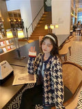 sweater single-breasted cardigan 2021 autumn and winter fashion new coat knitted round neck top women