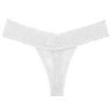 Lace Women's Thongs Floral G-String Temptation Low-waist Panty Transparent Hollow Out Underwear Female Erotic Panties