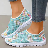 New Breathable Nurse Shoes Doctor Shoes Net Running Shoes Casual Breathable Sports Women's Shoes Flat