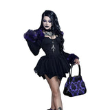 Autumn New Dark Style Slim, Irregular White Girdle, Waistband, Halter Skirt, Women's