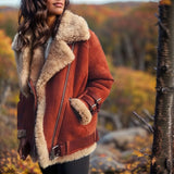Locomotive Lint Lamb Wool Coat Women's Collar Fur Coat Autumn And Winter Women's