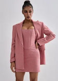 Women's Fashion Casual Suit Temperament Elegant Women's Blazer Trousers Three