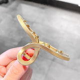 Woman Metal Hair Claws Hair Accessories Chic Barrettes Hair Clips Hairpins Ladies Hairgrip Headwear Girls Ornaments