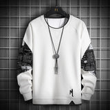Shirt Spring and Summer Round Neck Sweatshirt Men's Casual Japanese Streetwear T-Shirt Fashion Breathable Sleeveless