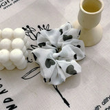 Star Chiffon Hair Scrunchies Women Elastic Rubber Hair Bands Girl Ponytail Holder Hair Ties Ropes Hair Accessories