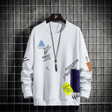 Spring and Autumn New Men's Sweatshirt Long-Sleeved T-Shirt Round Neck Youth Casual Sweater Fashion Trendy Brand