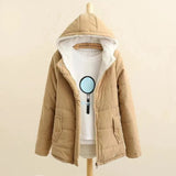 Women Cotton Winter Coat Female Parka Casual Outwear Military Hooded fur Coat Down Jackets Winter Coat for Female