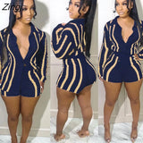 Women Striped Sweater Two Piece Set Cardigan Coat + Pants Slim Bodycon Streetwear Clothes For Women