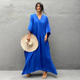 Strapless Criss Cross Slim Party Dress Off Shoulder Women Long Dress 2022 Autumn Lantern Sleeve Backless Maxi Dress