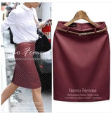 Hip Skirt Pencil Womens Skirts With Belt Short High Waist Woman Skirt Elegant Business Work Wear Office Lady Mini