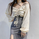 Sets Women Harajuku Korean Fashion Basic 2022 New Design Popular Casual All-match Streetwear V-neck Mini Kawaii