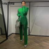 Women Autumn Long Sleeve Knitted Bodycon Green Sweater Mini Dress Knitwear 2021 Fall Clothes Wholesale Items