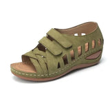New Women Sandals Lostisy Large Size Women Cross Belt Breathable Pure Color Sandals Ankle-Wrap Sandalia Feminina