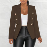 Spring Burst Women's Spring And Autumn New Solid Fashion Casual Suit Short Coat