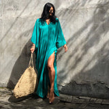 Strapless Criss Cross Slim Party Dress Off Shoulder Women Long Dress 2022 Autumn Lantern Sleeve Backless Maxi Dress