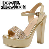 Table Lebright Dress 10CM High Heel Cool Shoes Summer New Dew Cheongsam High Heels Lace Women's