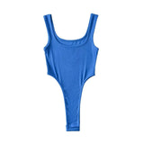 Zingj Trend Women's Wear Square Neckline Vest One-Piece Suit Slim Sexual Feeling Waist Spicy Girl Bottom