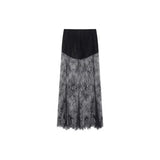 2025 New Women's Fashion Slimmed-Mear Breast-Wear Lace Skirt