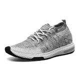 Spring Summer Breathable Men's Running Shoes Breathable Lightweight Mesh Sports Shoes Cushioning Sole Male Gym