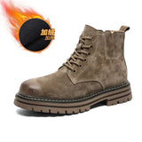Zingj Boots Casual Desert Work Boots Men Fashion