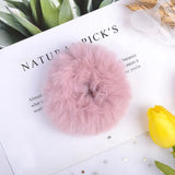 New Winter Plush Scrunchies Women Girls Imitation Mink Elastic Hair Rubber Bands Accessories Tie Hair Ring Holder