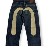 American High Street Fashion Big M Print Jeans Women Y2K Harajuku Casual Straight Baggy Jeans Punk Rock High Waisted Jeans 211-1-Outfit