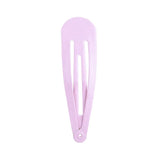 Girls Snap Hair Clips For Children Baby Hair Accessories Women Hairpins Barrettes Clip Pins BB Solid Color Metal