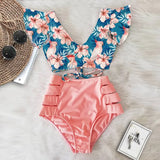 Sexy Ruffle Bikinis Women Swimsuit Brazilian Biquini Push Up Bathing Suit Beachwear Maillot de