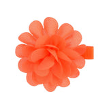 Pcs/lot Chiffon Petals Flower Hair Clips For Baby Girls Solid Hairpins Headdress Barrettes Floral Headwear Hair