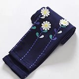 Girls Leggings Cotton Trousers Fille Kids Pants Girls Pants Skinny Print Cartoon Pattern Children Leggings