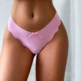 Seamless Panty Set Underwear T-back Female Comfort Intimates Fashion Ladies Low-Rise Briefs Panties Women Sexy