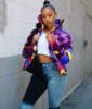 Women's New Men And Women Can Wear Color Camouflage Printing Bread Clothing Cotton-Padded Jacket-Outfit
