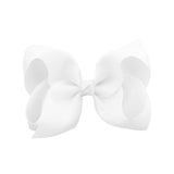 Solid Grosgrain Ribbon Hair Bows With Clip For Cute Girls Handmade Hair Clips Barrettes Hairpins Kids Hair