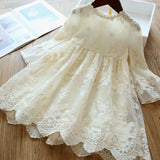 Winter Autumn Girl Dress Children Clothes Kids Dresses For Girls Party Dress Long Sleeve Knitted Sweater Toddler Girl