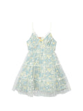 Princess Dress Sweet Sexy V-Neck Sleeveless Off Shoulder Suspender Dress 2022 Summer Kawaii Elegant A-line Ball Gown