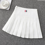 Skirts 100 Folded Skirt Spring And Autumn High Waist 2025 New Half-Dress Summer Large Size A Grid Short Student Skirt