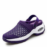 Women Slippers Outdoor Sport Sandals Air Mesh Breathable Slippers Garden Home Comfy Casual Beach Running Anti-Slip