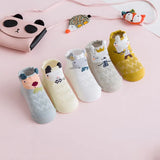 5 Pairs/lot Summer Mesh Socks For Newborns Baby Cute Cartoon Socks For Girls Thin Soft Cotton Boy Child Socks