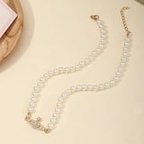 Planet Pearl Necklace- Outfit