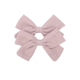 Leopard Knitting Hair Clip Cute Bowknot Hair Clips Handmade Hairpins Barrettes For Girls Headwear Kids Hair