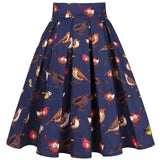 Style School Skirts Women Summer High Waist Korean Pleated Plaid Printed Girls Retro Vintage Ladies 40s 50s Midi